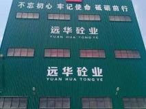 遠(yuǎn)華砼業(yè)噴涂廣告字效果